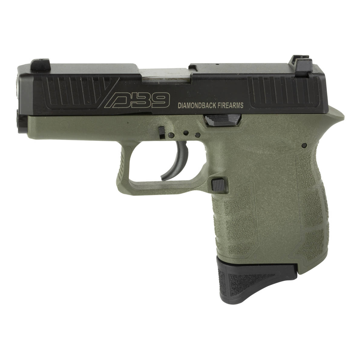 Diamondback DB0200P101 DB9 Gen4 Micro-Compact Frame 9mm Luger 6+1,...-img-1
