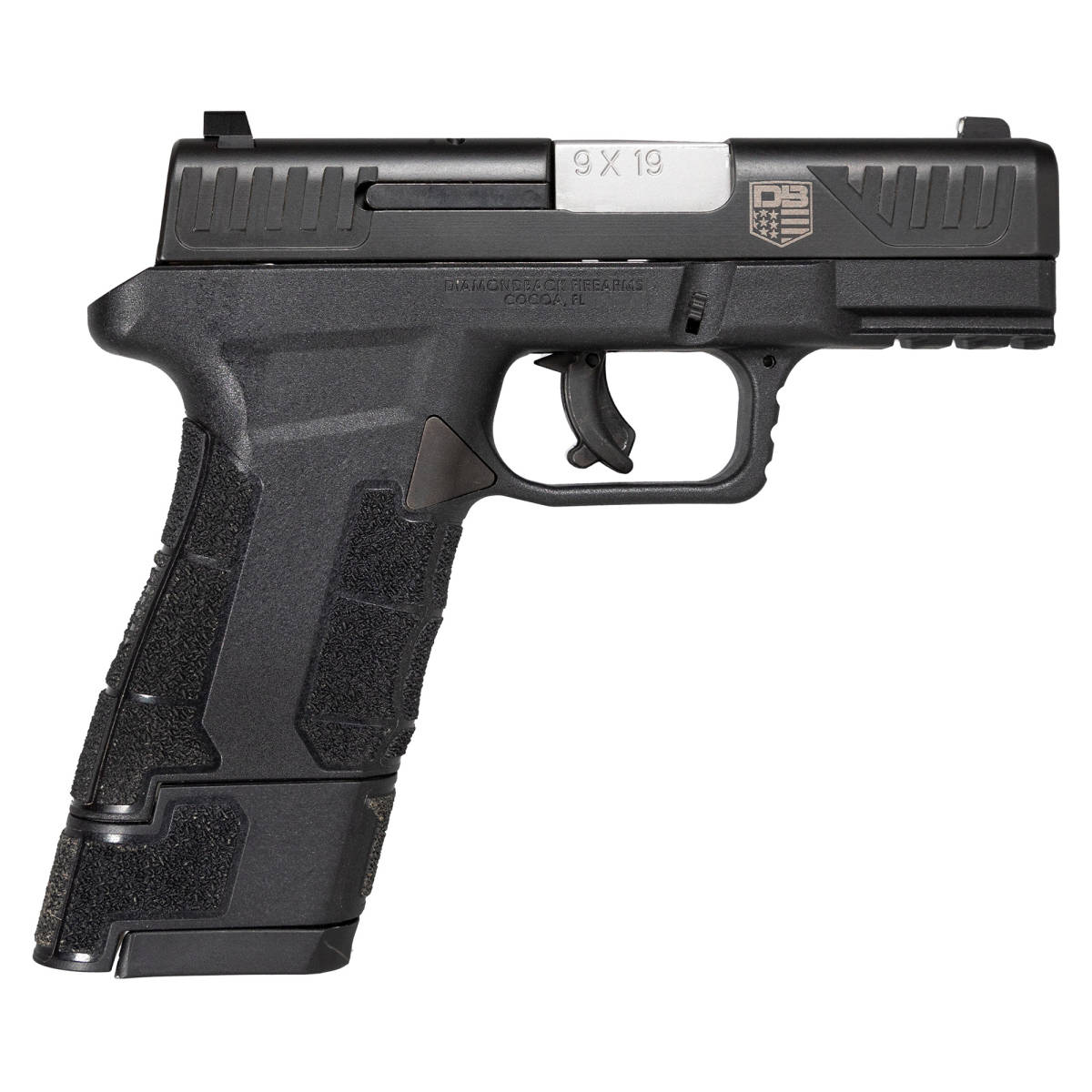 Diamondback DB0300P001 AM2 Sub-Compact Frame 9mm Luger 17+1, 3.50”...-img-1