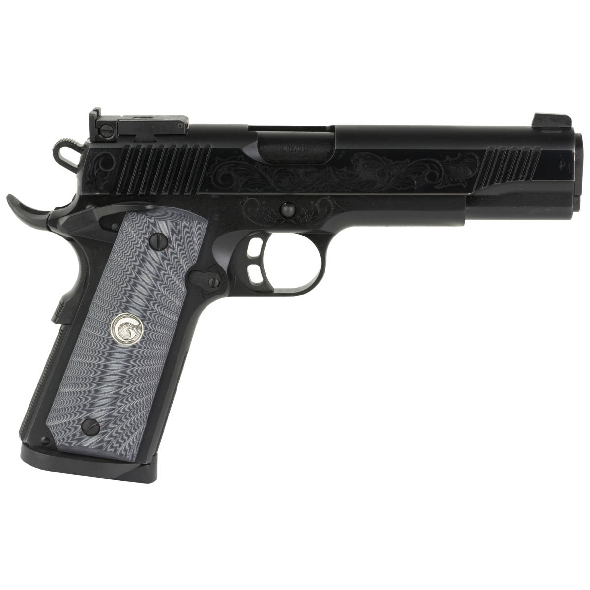 EAA GIRSAN 390098 MC1911 S Lux Full Size 45 ACP 8+,1 5” Black Steel...-img-1