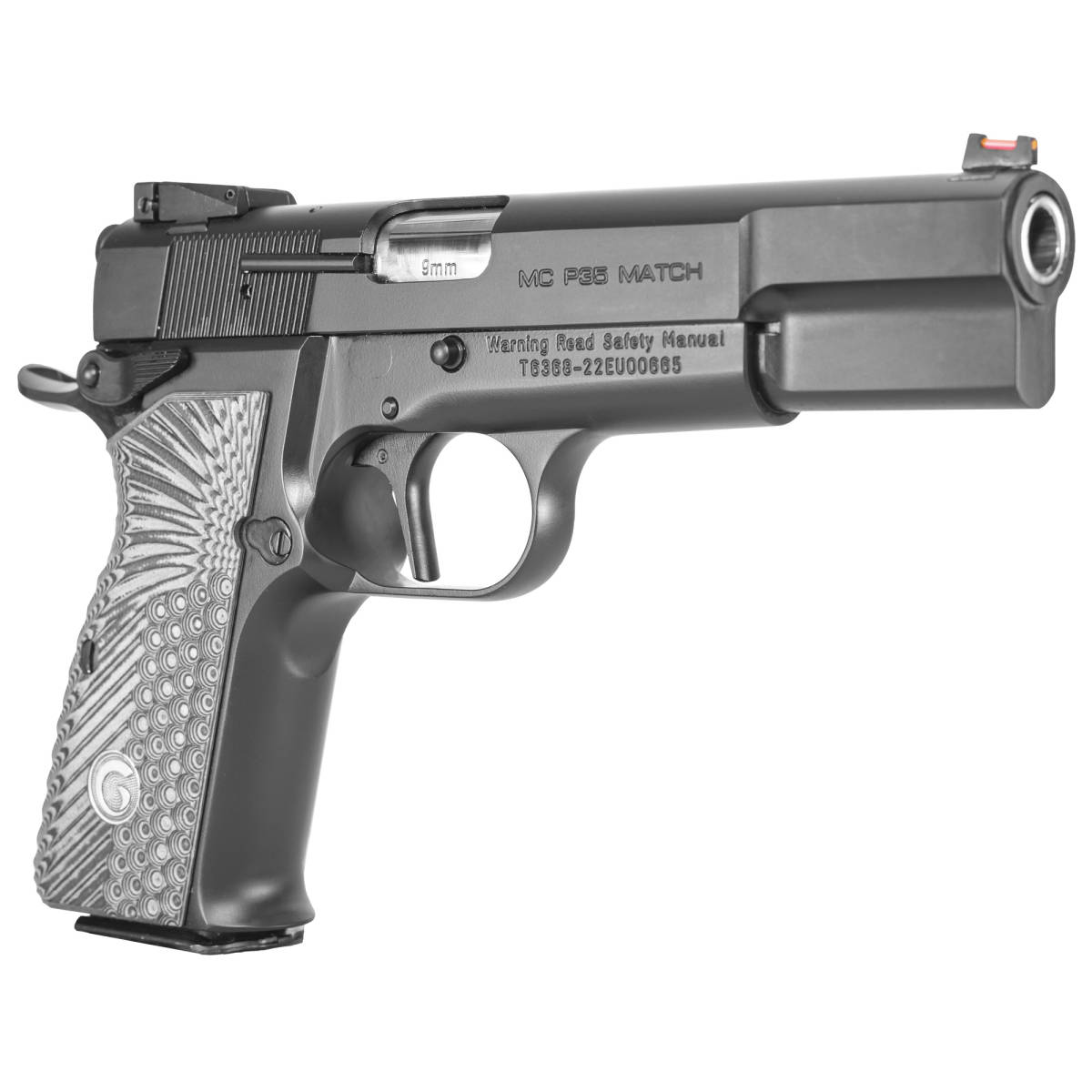 EAA GIRSAN 390465 MCP 35 Match 9mm Luger 15+1, 4.87” Stainless Steel...-img-2