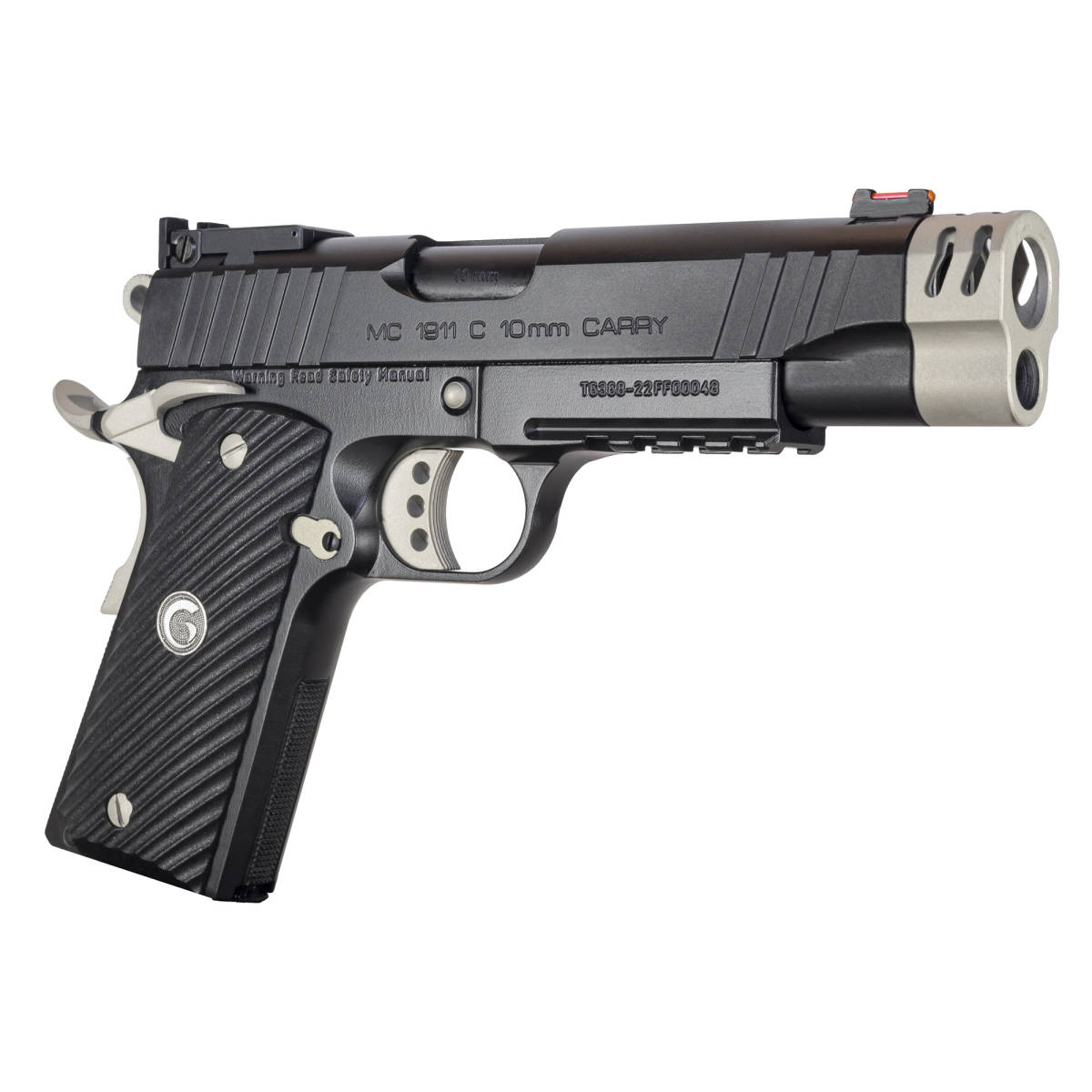 EAA GIRSAN 390616 MC1911 C Carry Frame 10mm Auto 9+1, 4.40” Black ...