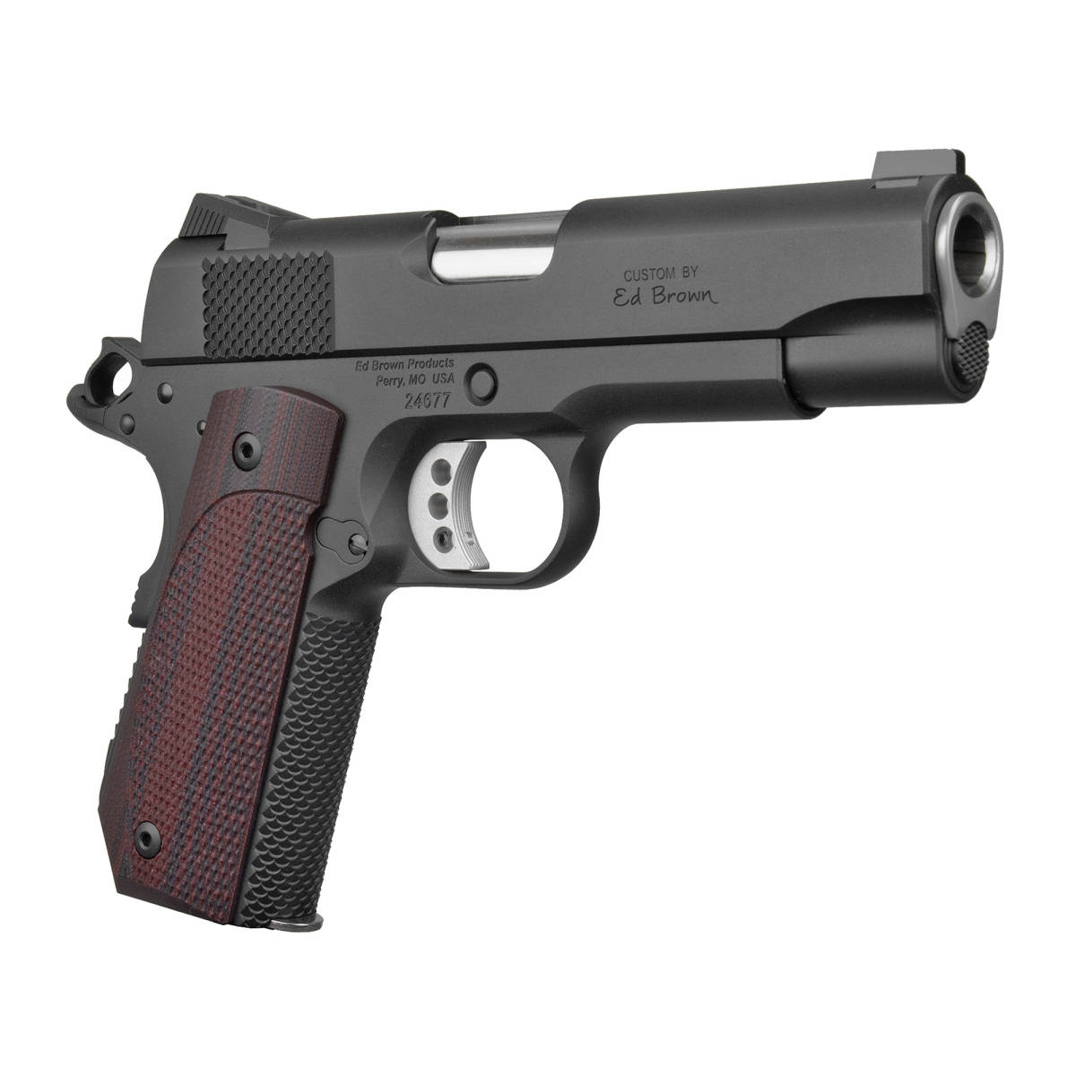 Ed Brown KC18G4 1911 Kobra Carry 45 ACP 7+1 4.25” Stainless Recessed...-img-2
