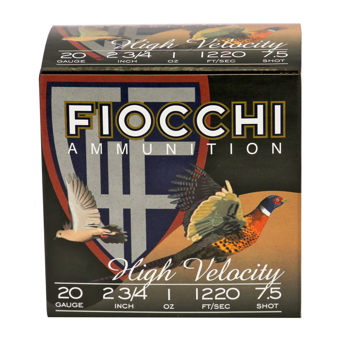 Fiocchi 20HV75 Field Dynamics High Velocity 20Gauge 2.75” 1oz 7.5Shot...-img-1