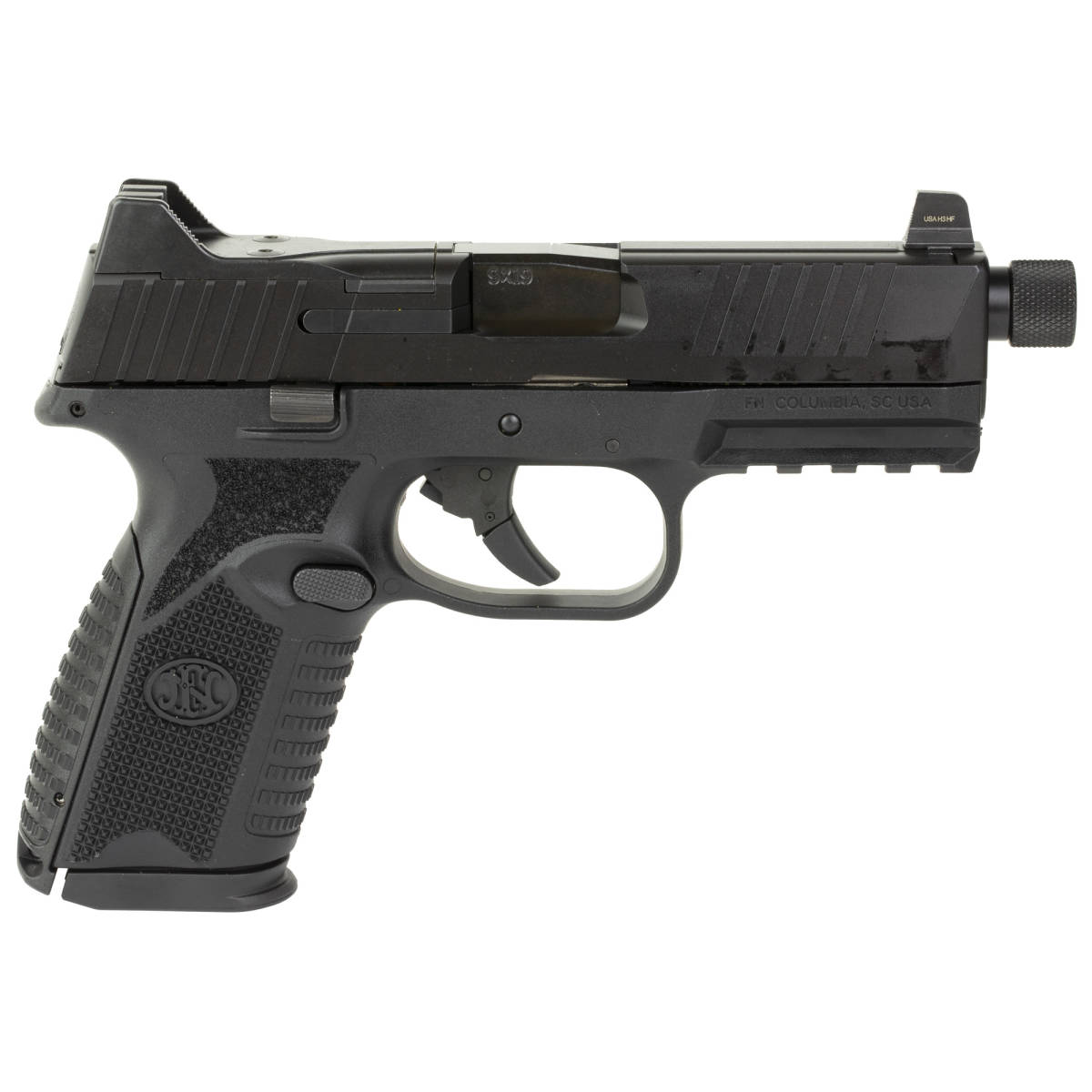 FN 66100838 509MT Mid-Size Frame 9mm Luger 10+1 4.50” Black Target...-img-2