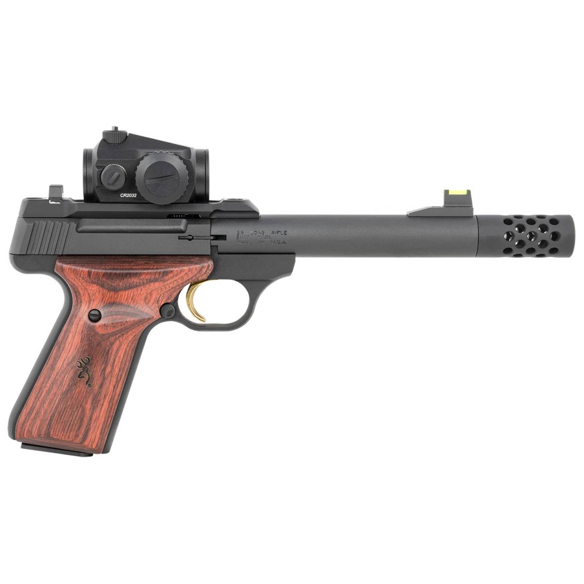Browning Buck Mark Hunter 22 LR 5.90" 10+1 Laminate Matte Black Threaded-img-1