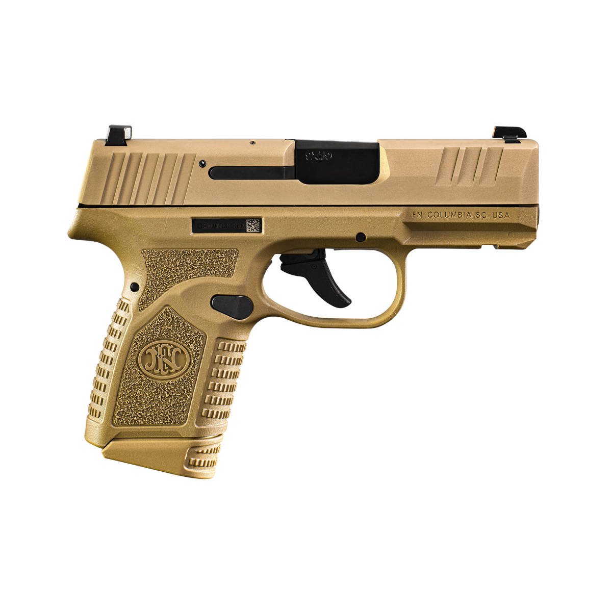 FN 66101409 Reflex Micro-Compact Frame 9mm Luger 15+1/11+1, 3.30”...-img-2