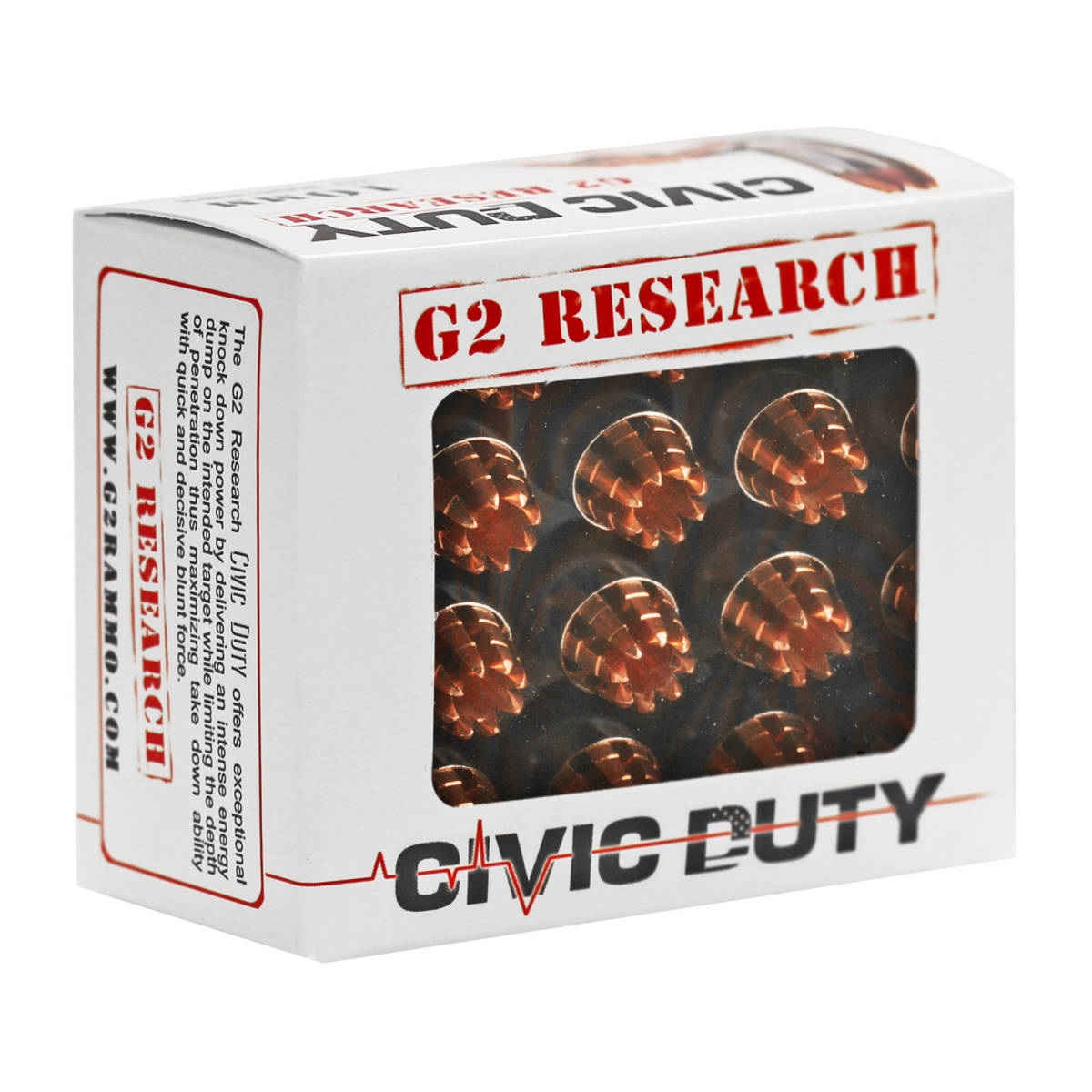 G2R CIVIC DUTY 10MM 122GR 20/500-img-2