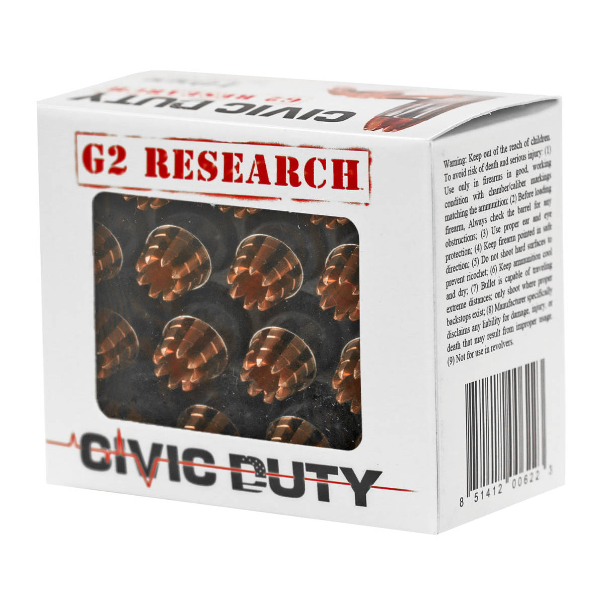 G2R CIVIC DUTY 10MM 122GR 20/500-img-3
