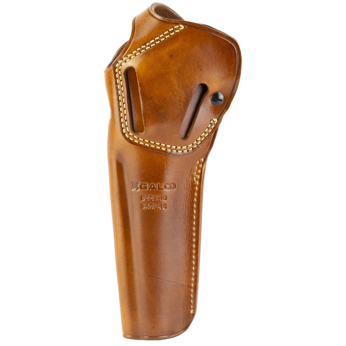 Galco SAO146 SAO Belt Tan Leather Slide Fits Ruger Blackhawk Right Hand-img-1