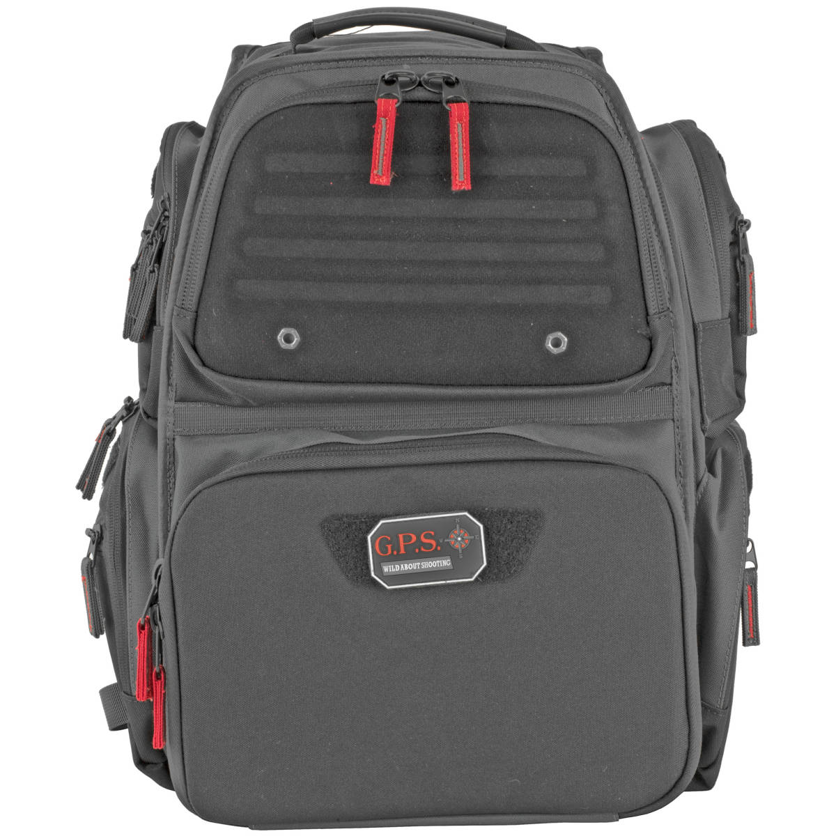 GPS Bags 1812BPG Executive Backpack Gray Holds 5 Handguns-img-0