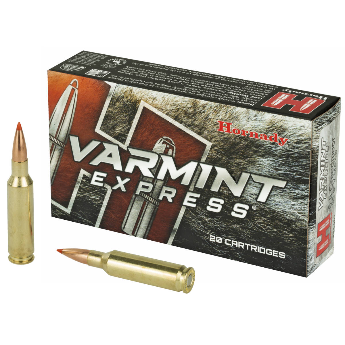 Hornady Varmint Express 6.5 Creedmoor 95 gr V-Max Polymer Tip 81481-img-1