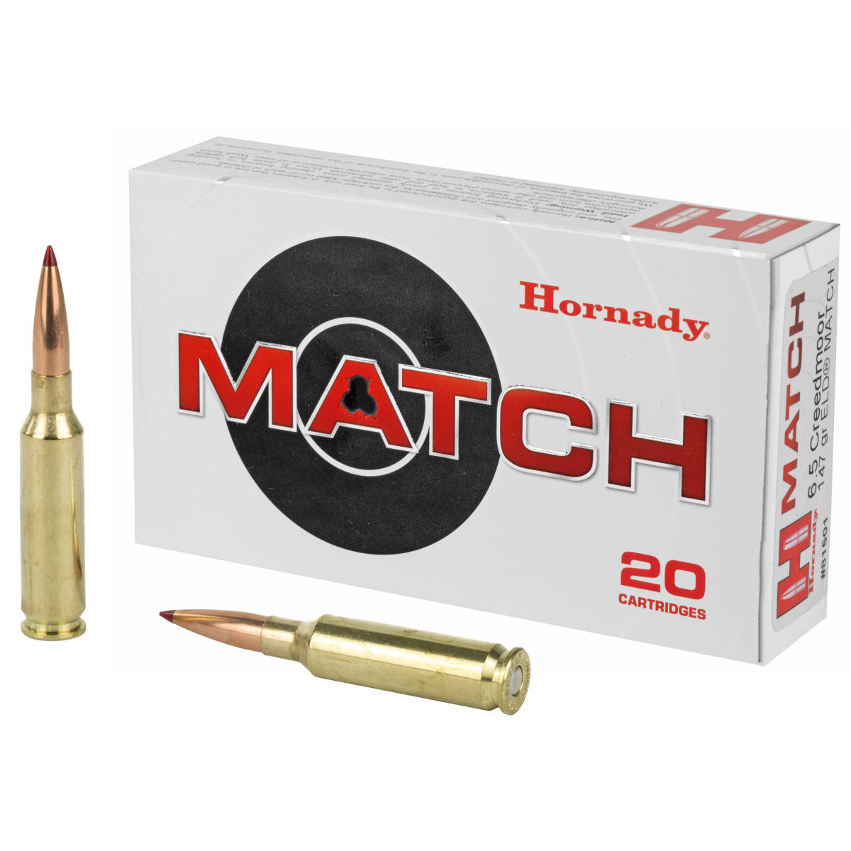 Hornady 6.5CM 6.5 CM Creedmoor 6.5Creed Creed 81501-img-1