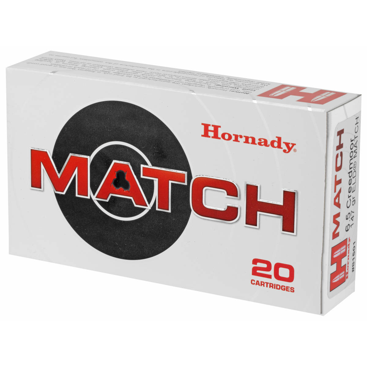 Hornady 6.5CM 6.5 CM Creedmoor 6.5Creed Creed 81501-img-3