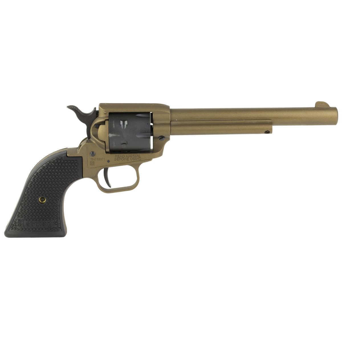 Heritage Mfg RR22A6 Rough Rider 22 LR 6 Shot, 6.50” Burnt Bronze...-img-2