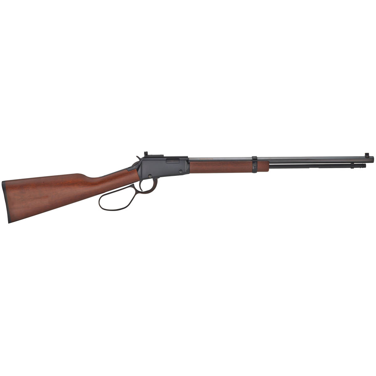 Henry Lever Action Small Game Rifle Walnut 22 LR 20in H001TRP - Lever ...