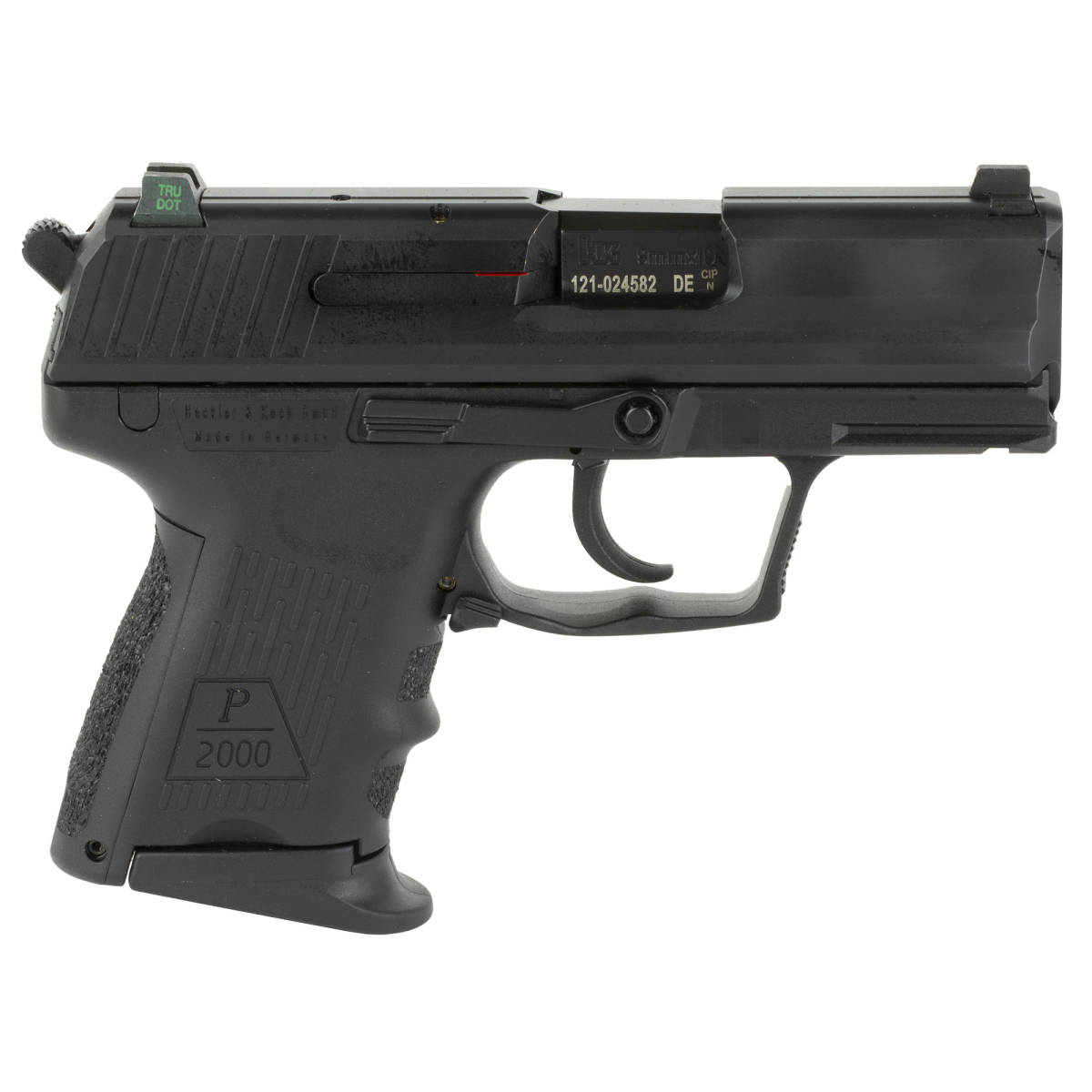 HK 81000056 P2000 SK V3 Sub-Compact Frame 9mm Luger 10+1, 3.26” Black...-img-1