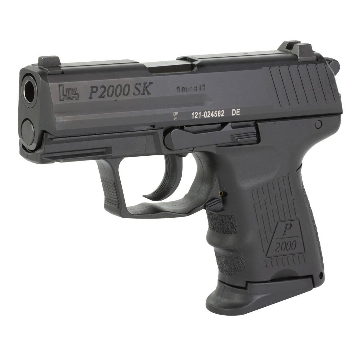 HK 81000056 P2000 SK V3 Sub-Compact Frame 9mm Luger 10+1, 3.26” Black...-img-2