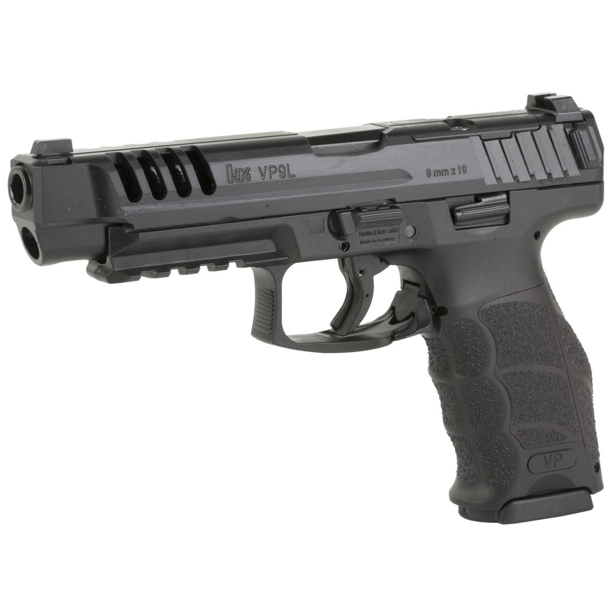 HK 81000594 VP9L Optic Ready 9mm Luger 5” 10+1 (3) Black Steel Slide...-img-2