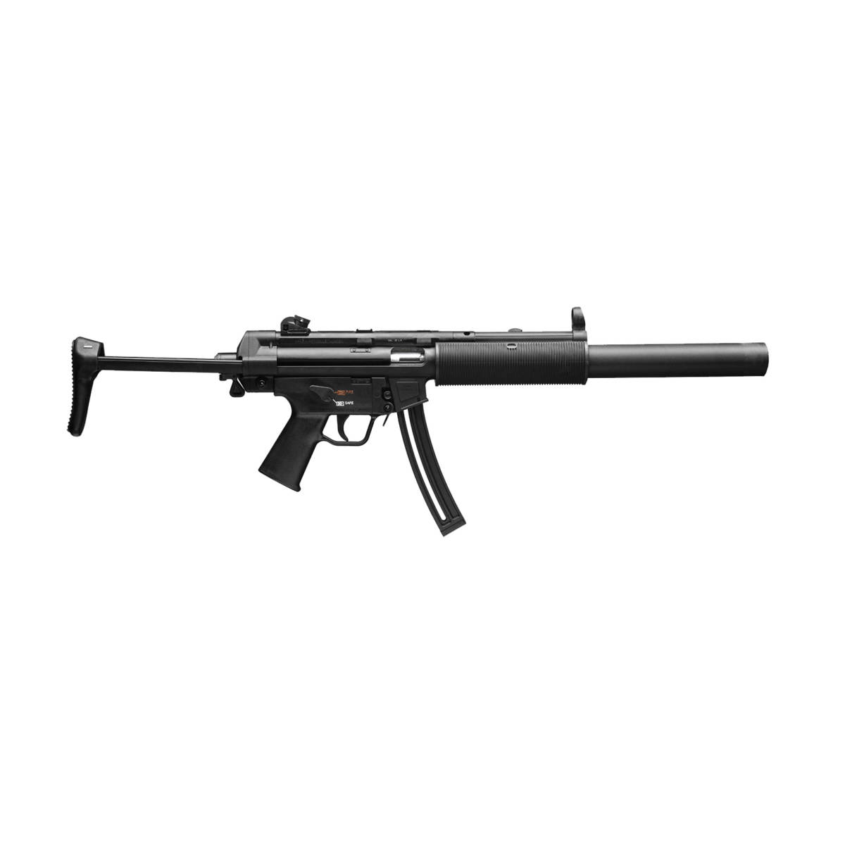 HK 81000469 MP5 Full Size 22 LR 10+1 16.10” Black Retractable Stock...-img-1