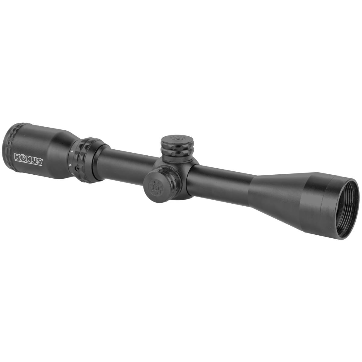 Konus 7275 KonusPro 550 Matte Black 3-9x40mm 1” Tube Engraved...-img-2