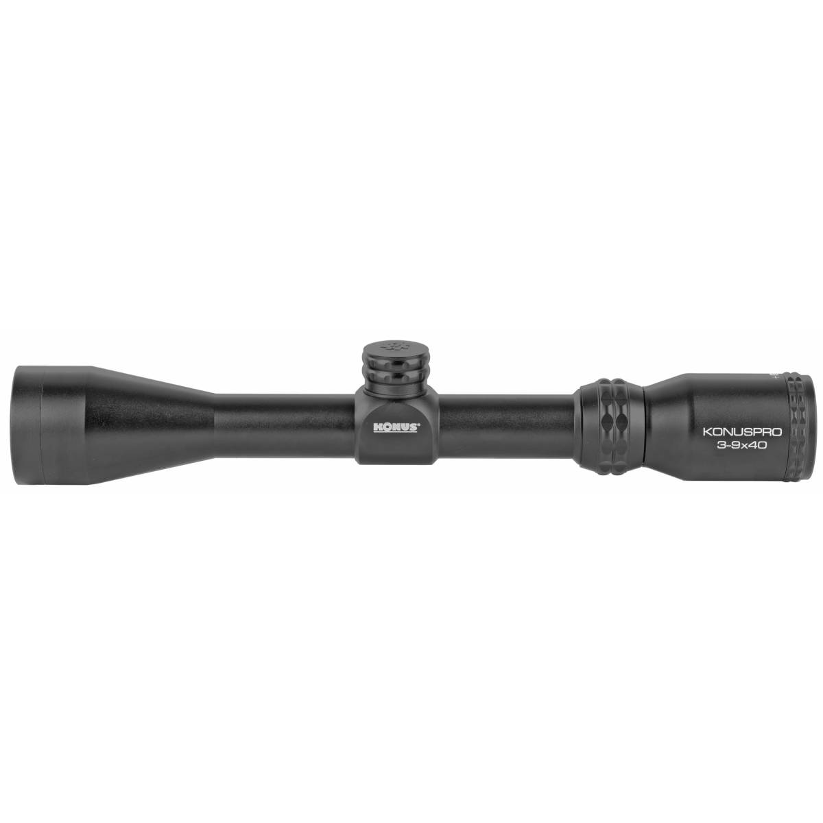 Konus 7275 KonusPro 550 Matte Black 3-9x40mm 1” Tube Engraved...-img-3