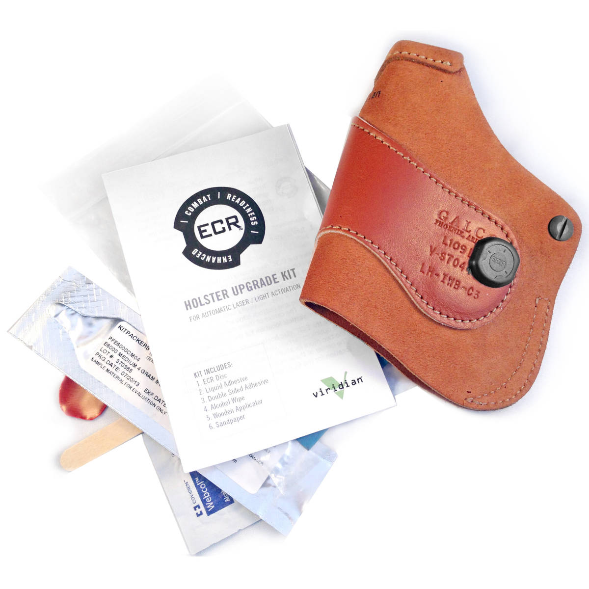 Viridian 8000010 ECR Instant-on Holster Kit Compatible w/ X Series/C...-img-0