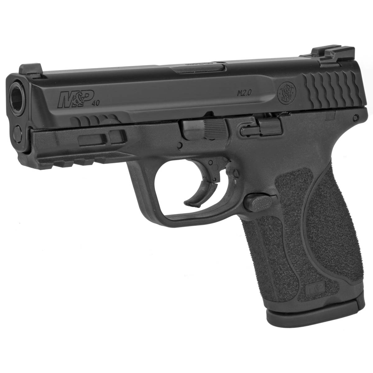 Smith & Wesson LE 12098 M&P 40 M2.0 Compact (S&W) Double 4” NTS 13+1...-img-2