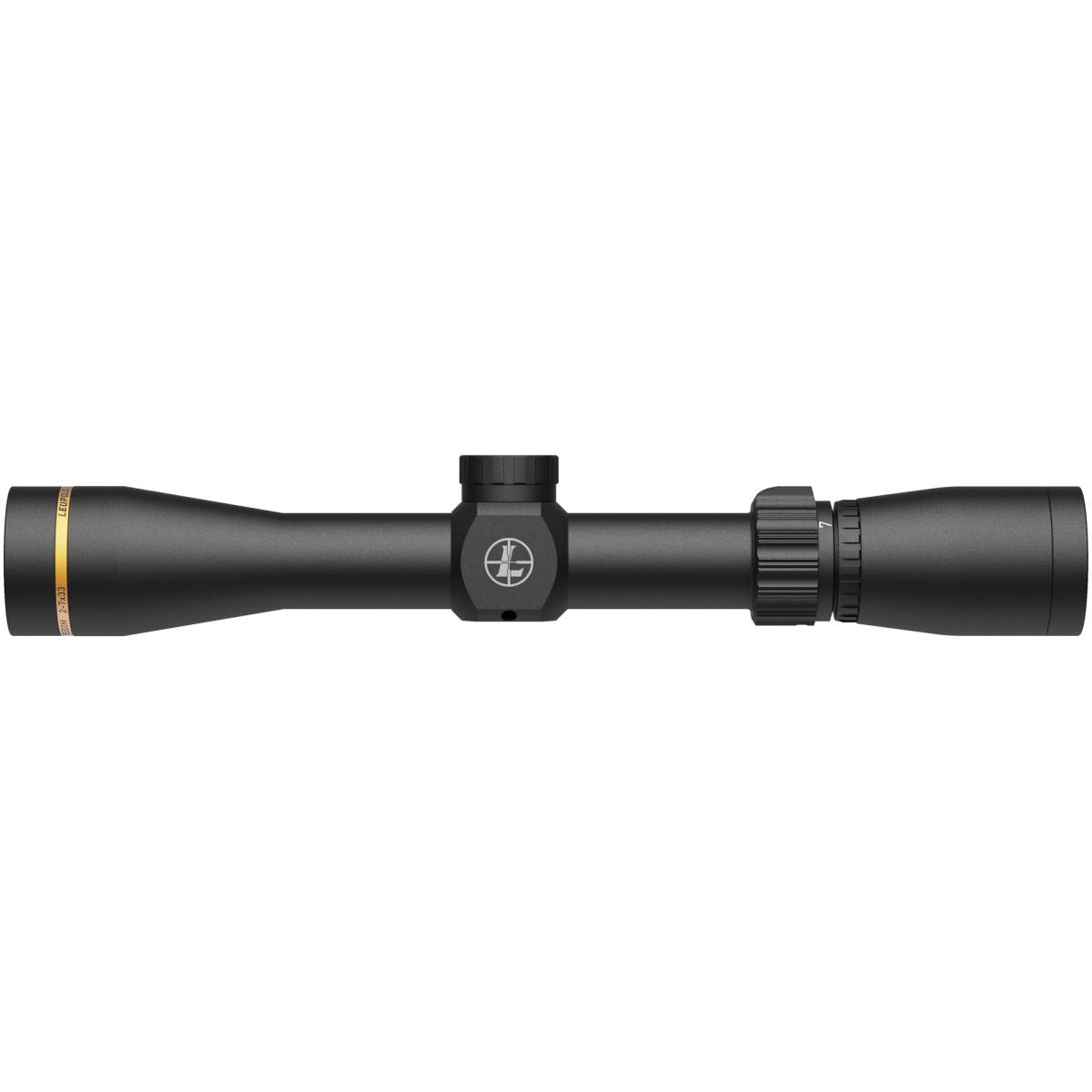 Leupold 180592 VX-Freedom Matte Black 2-7x 33mm 1” Tube Hunt-Plex Reticle-img-1