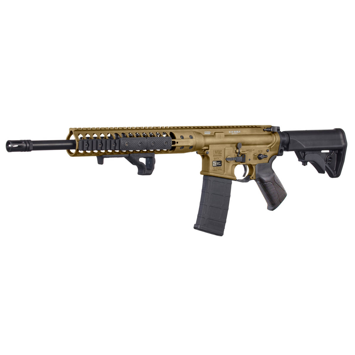 LWRC DI RIFLE 300BLK 16.1” MODU BRZ - Semi Auto Rifles at GunBroker.com ...