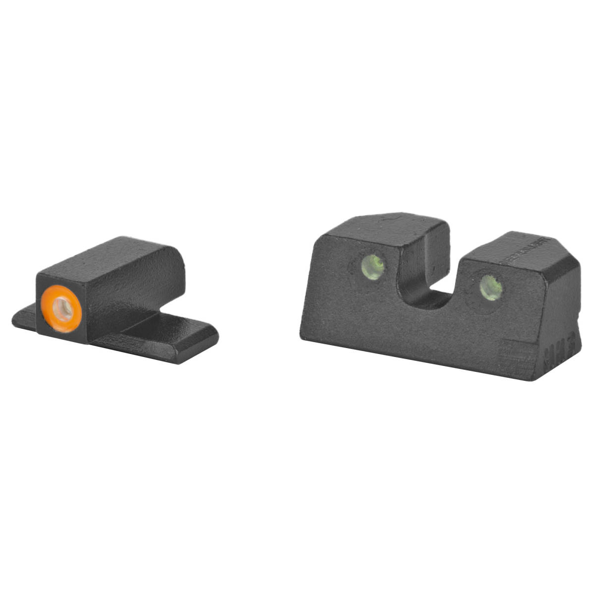 Meprolight USA 401103131 Hyper-Bright Black | Green Tritium with Orange...-img-1