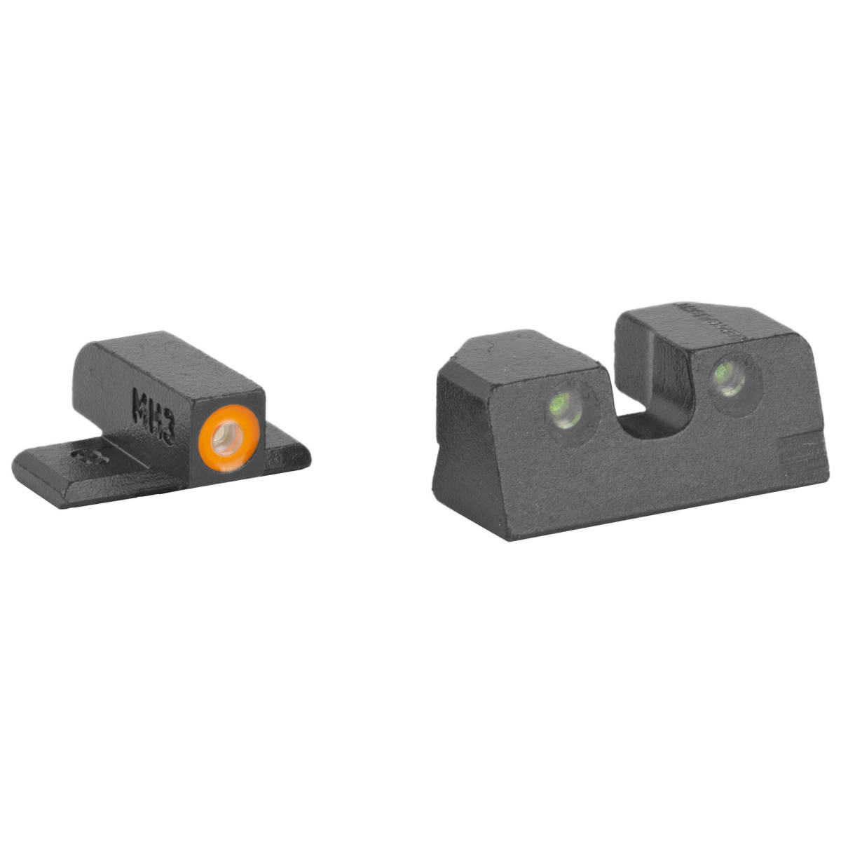 Meprolight USA 401103131 Hyper-Bright Black | Green Tritium with Orange...-img-2