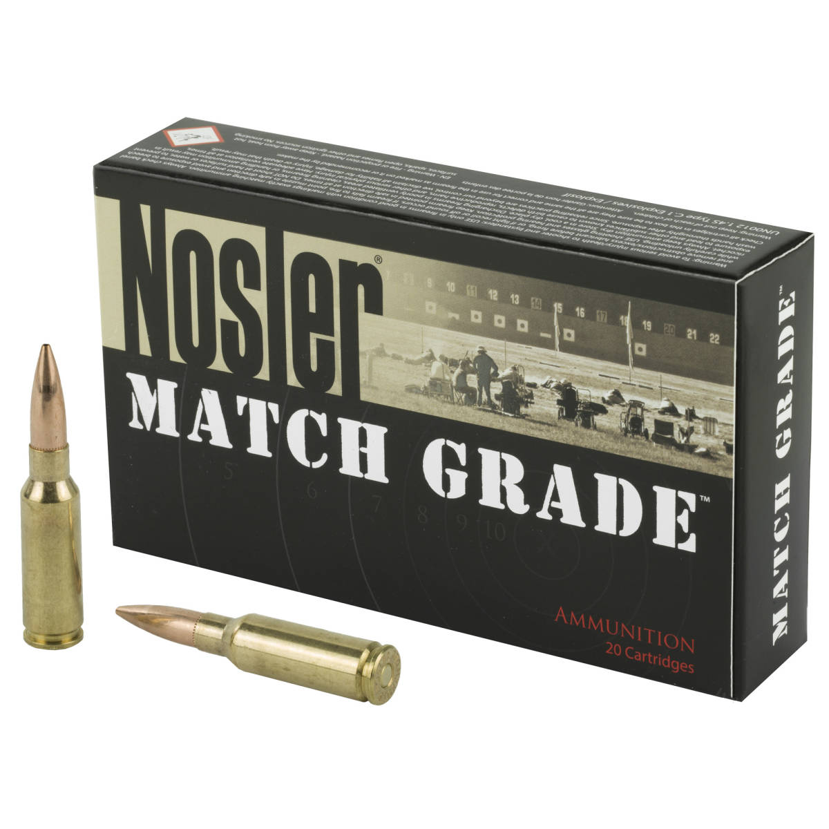 Nosler 44501 Match Grade 6.5Grendel 123gr Custom Competition Hollow...-img-1