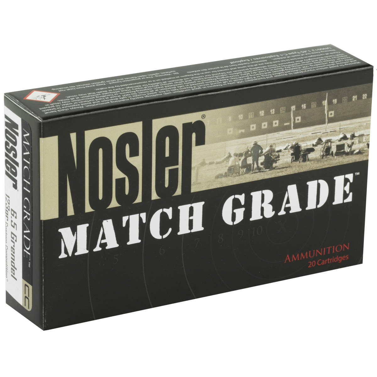 Nosler 44501 Match Grade 6.5Grendel 123gr Custom Competition Hollow...-img-2