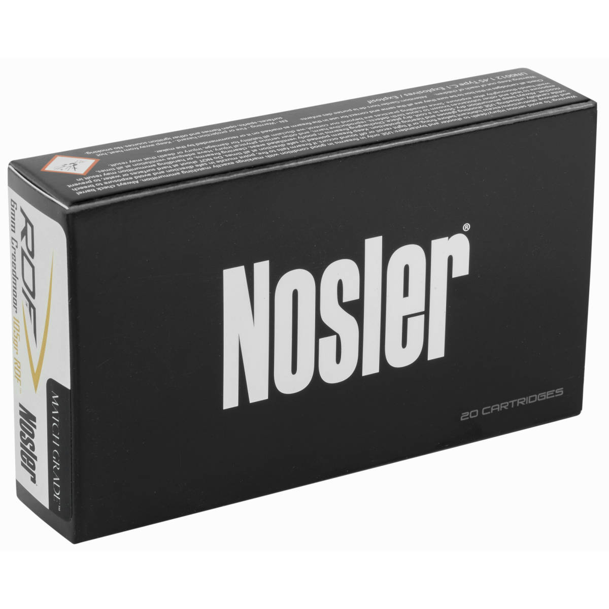 Nosler 60135 Match Grade RDF 6mmCreedmoor 105gr Hollow Point Boat Tail...-img-2