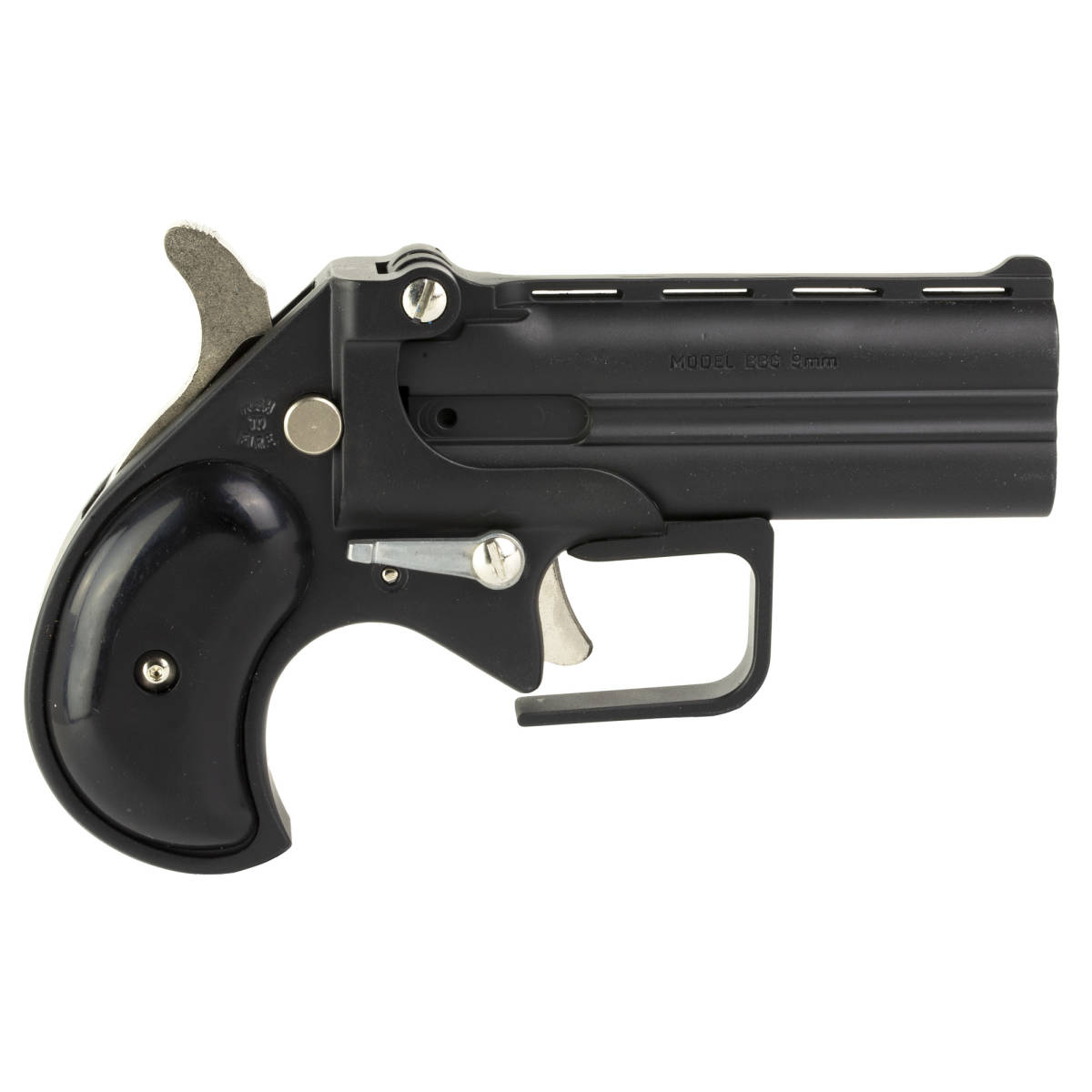 Cobra Pistol BBG9BB Derringer Big Bore 9mm Luger 2 Shot 3.50” Black...-img-1
