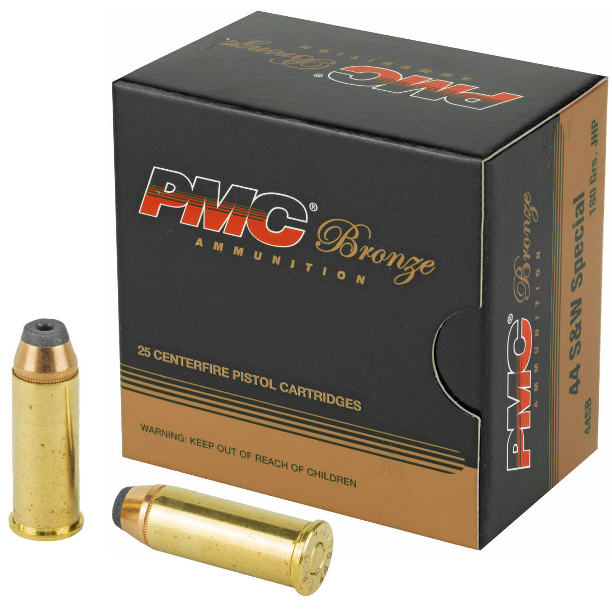 PMC 44 S&W SPECIAL SPL HOLLOW POINT 180GR JHP BRONZE AMMO-img-1