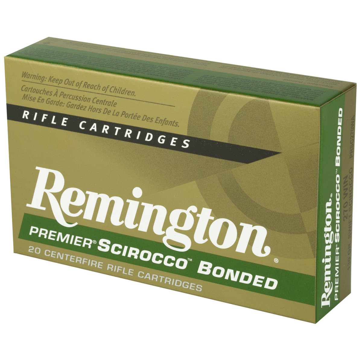 Remington Ammunition 29322 Premier Scirocco Bonded 270Win 130gr Swift 20-img-3