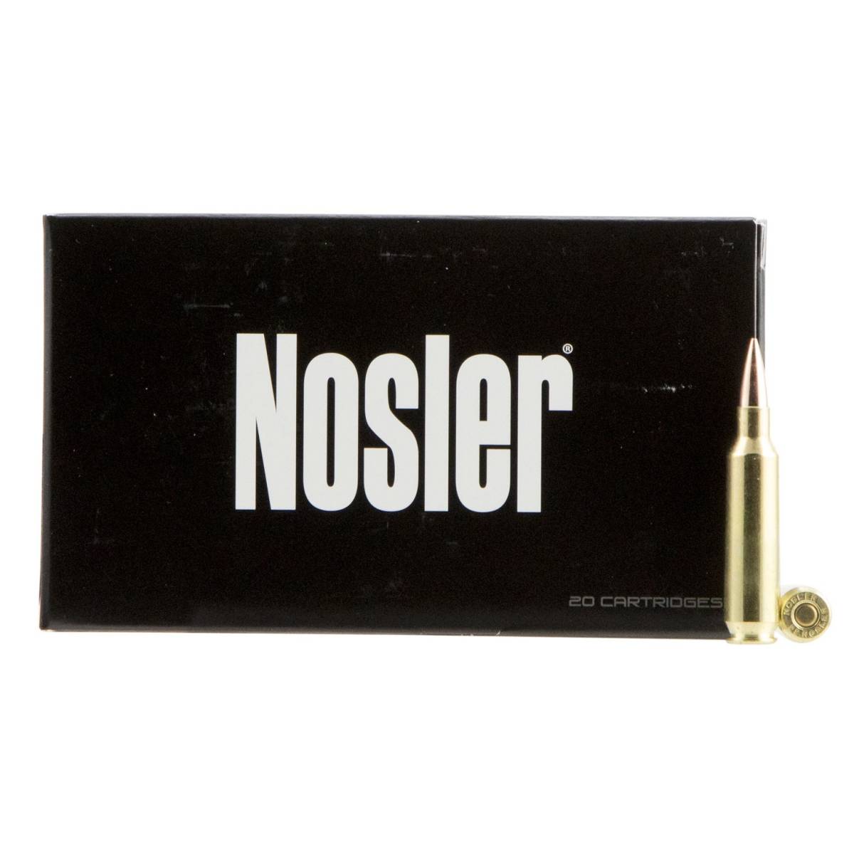 Nosler 60124 Match Grade RDF 22Nosler 70gr Hollow Point Boat Tail 20 Per-img-1