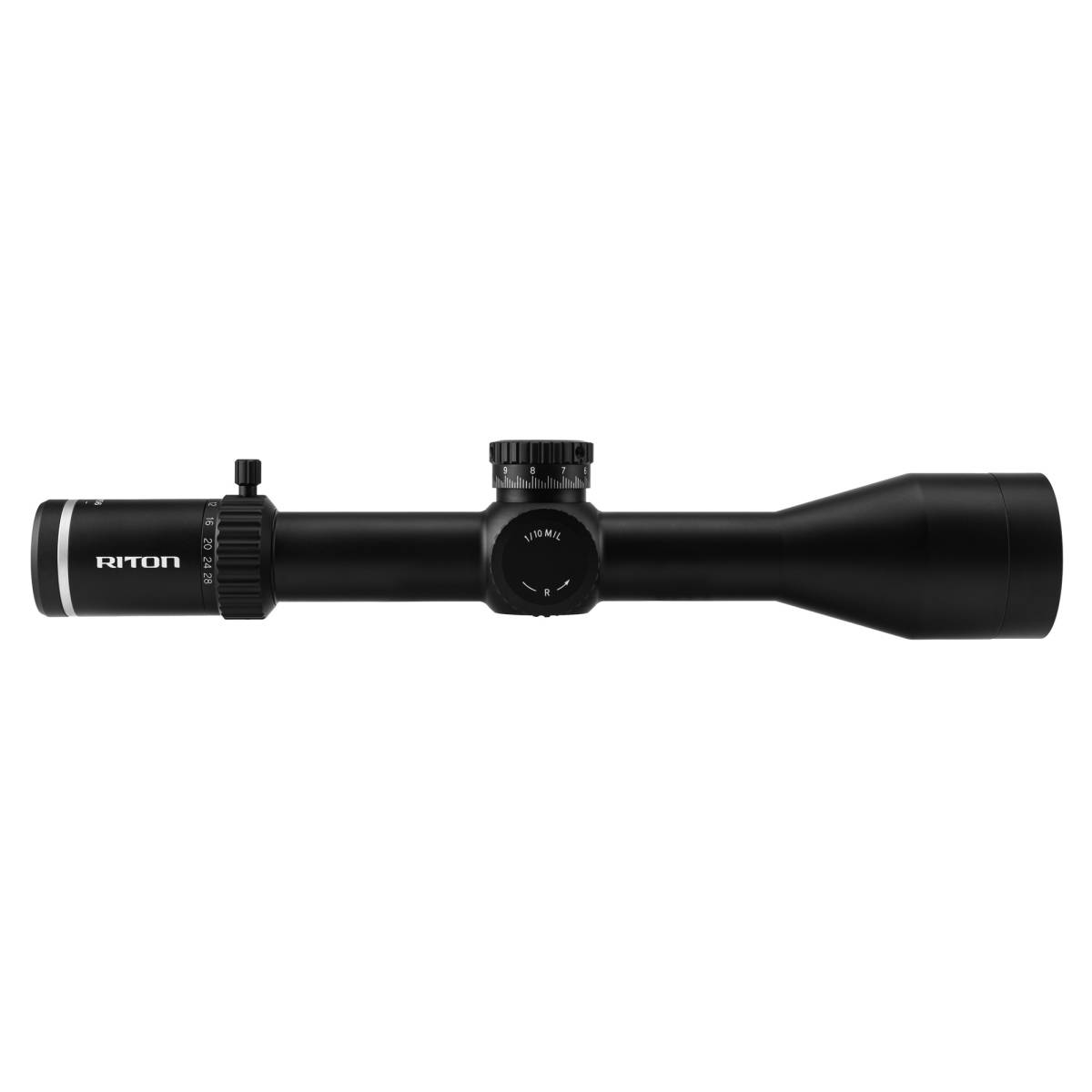 Riton Optics 5C428LFI 5 Conquer Black Hardcoat Anodized 4-28x 56mm 34mm...