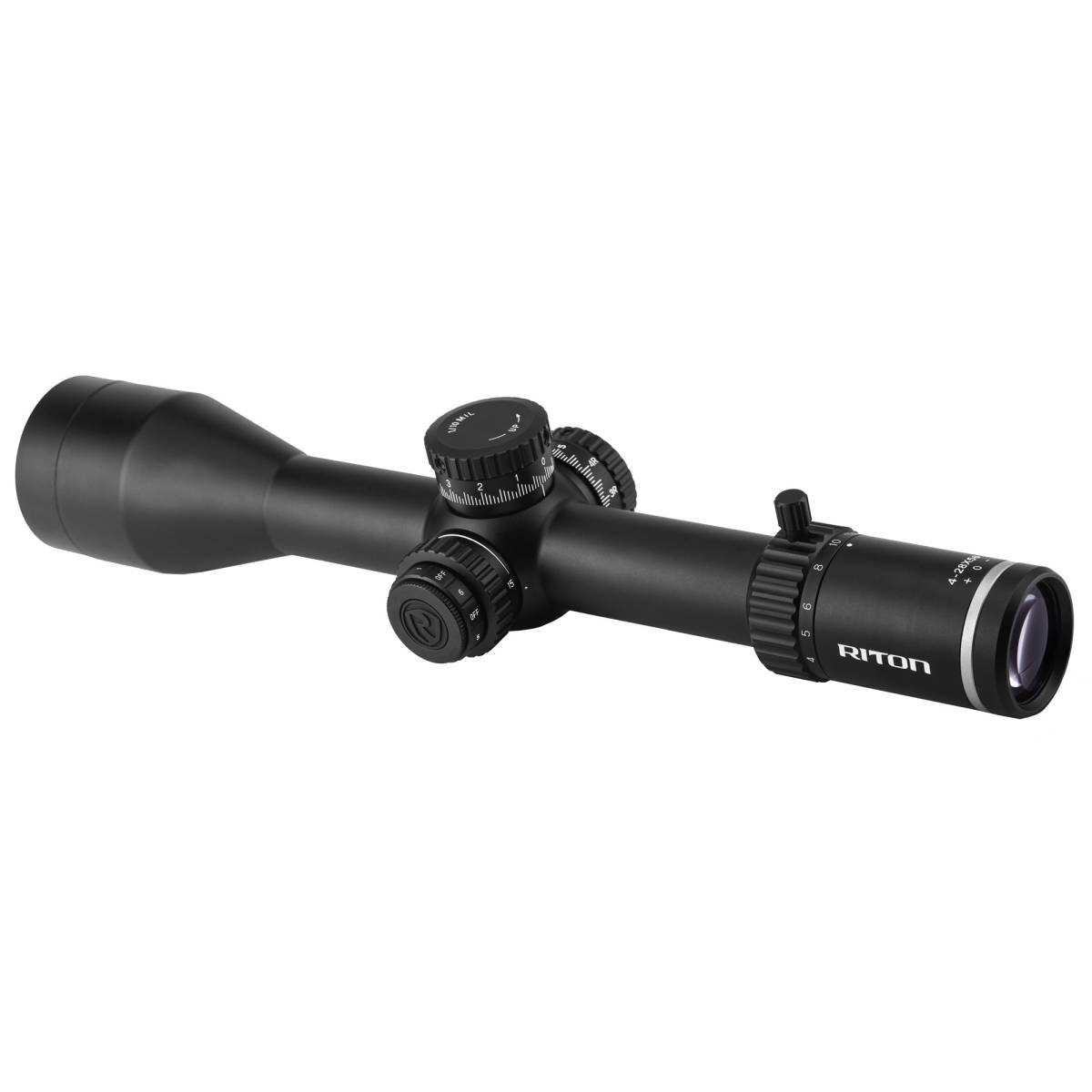 Riton Optics 5C428LFI 5 Conquer Black Hardcoat Anodized 4-28x 56mm 34mm...-img-1