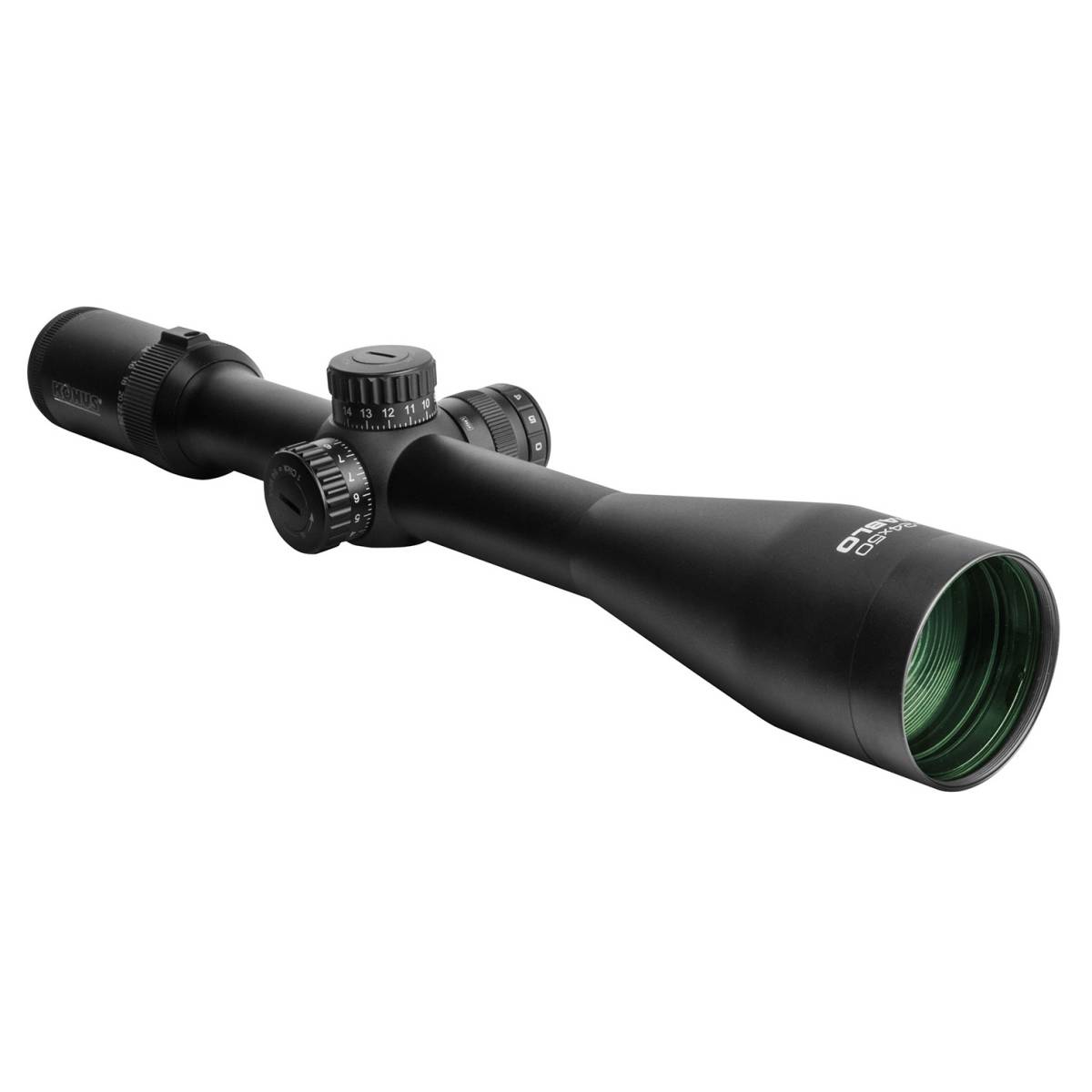 Konus 7173 Diablo Matte Black 6-24x 50mm 30mm Tube Dual Illuminated...-img-2