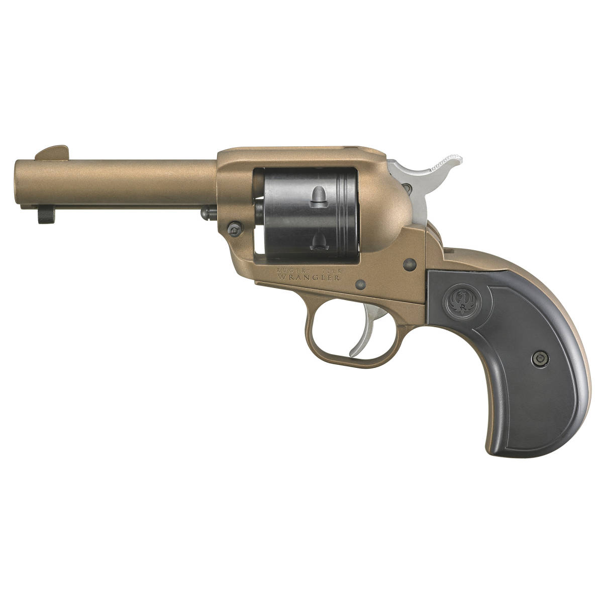 Ruger Wrangler 22 LR 6rd Burnt Bronze Cerakote 2017 736676020171-img-1