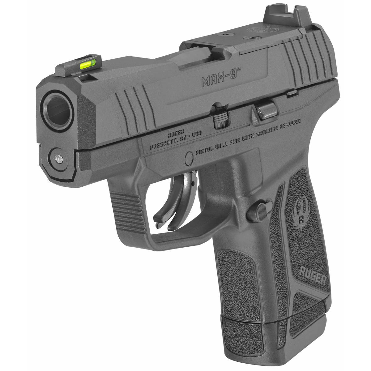 Ruger Max-9 Pro Compact 9mm 3.2 Optic Ready OR Max 9 Pistol 12rd-img-2
