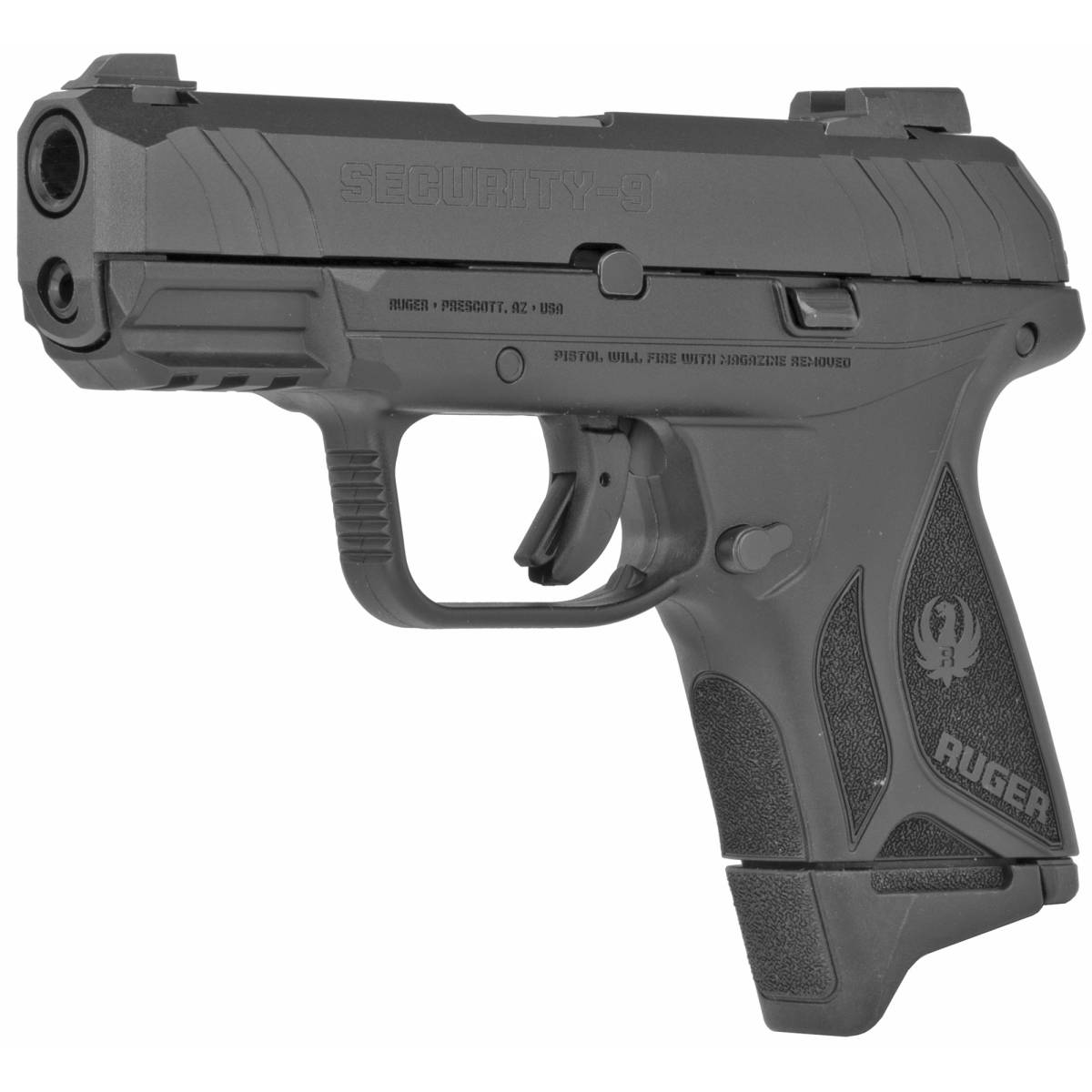 Ruger 3815 Security-9 Compact Pro 9mm Luger 3.42” Barrel 10+1, Black...-img-2
