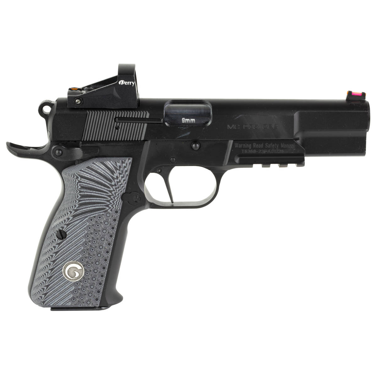 Girsan 390466 MCP35 OPS 9mm Luger 4.87” 15+1, Black, Serrated Blued...-img-2
