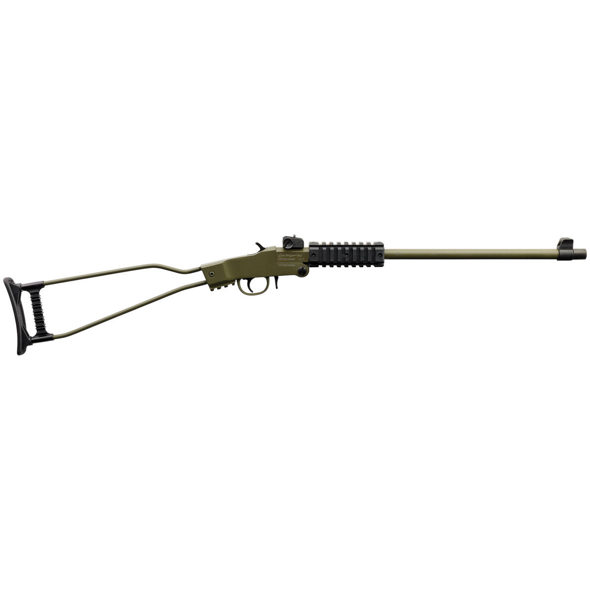 Chiappa Firearms 500266 Little Badger 22 LR 1rd, 16.50” OD Green Metal-img-0