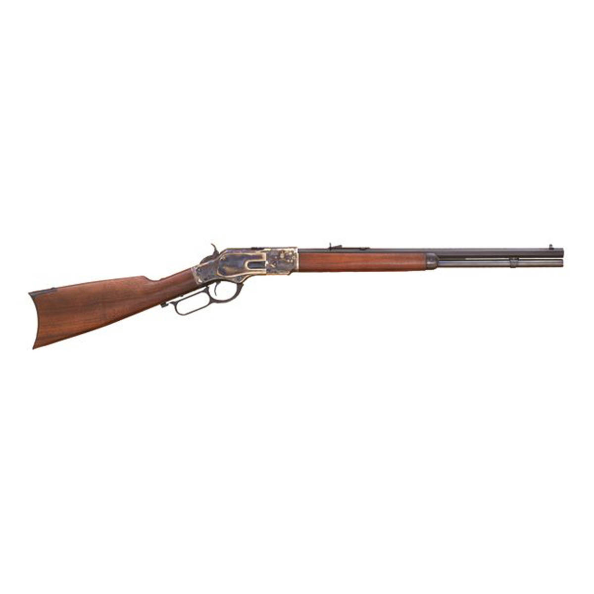 Cimarron CA281 1873 Short Full Size 45 Colt (Long Colt) 10+1 20” Blued-img-1