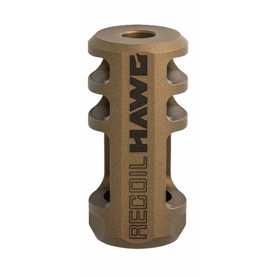 BROWNING RECOIL HAWG MUZZLE BREAK BRONZE W/2 COLLARS/TOOL-img-0