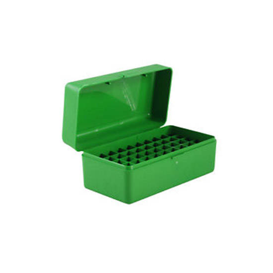 MTM AMMO BOX WSM & .45/70 50-ROUNDS FLIP TOP STYLE GREEN-img-0