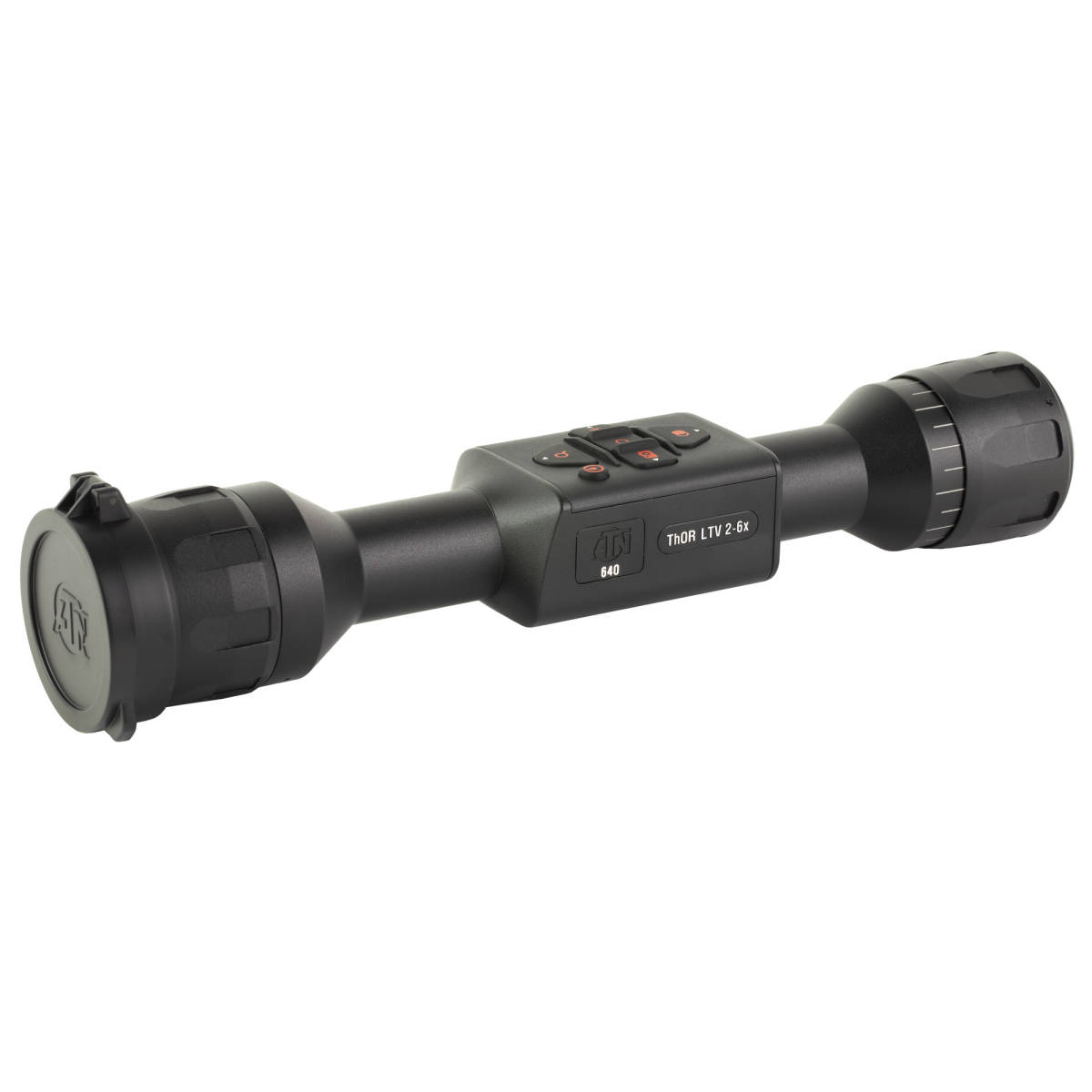 ATN TIWSTLTV625X Thor LTV Thermal Rifle Scope Black 2-6x25mm Illuminated-img-1